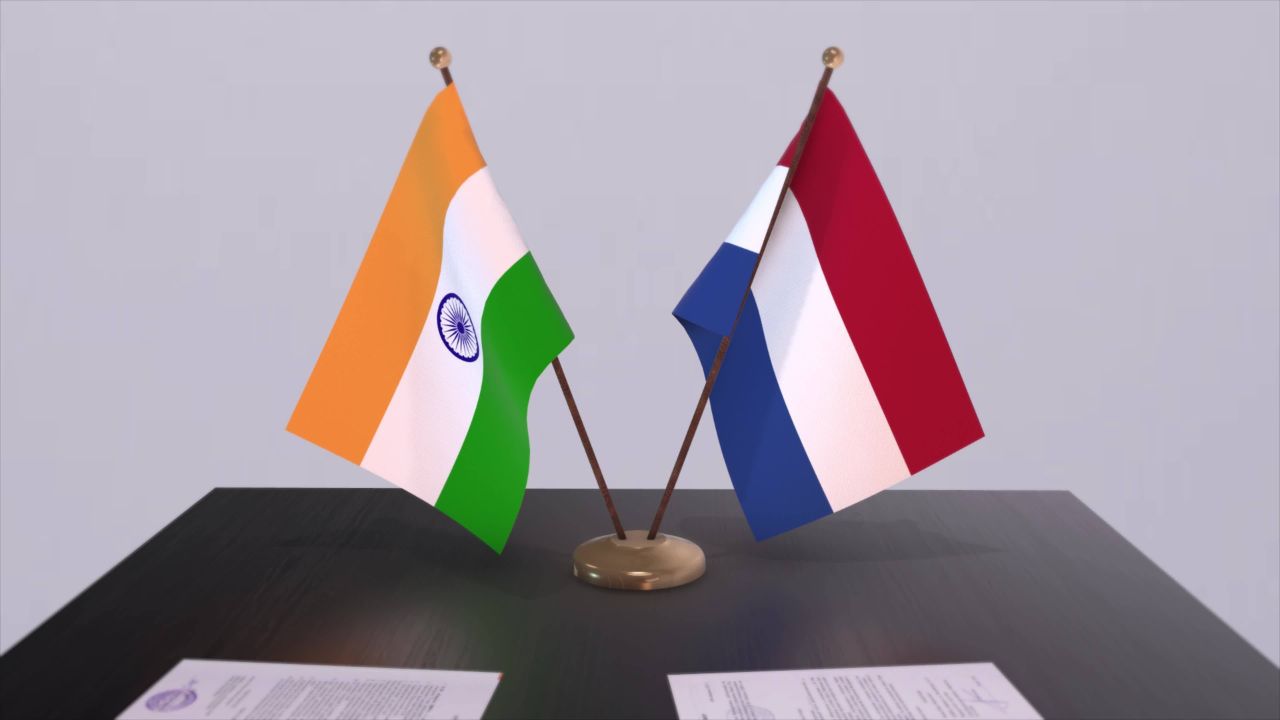 Netherlands india flag