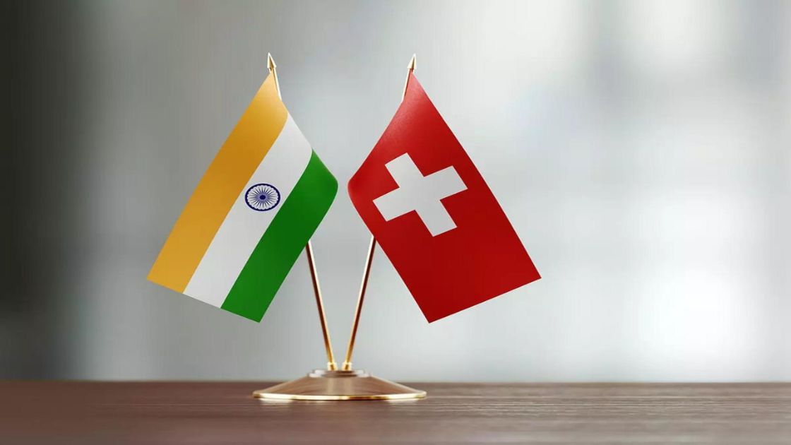 Switzerland india flag