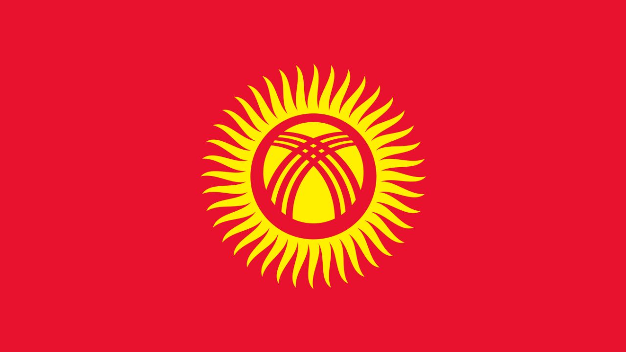 Kyrgyzstan flag