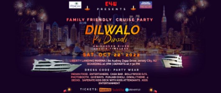 Dilwalo ki Diwali- Family Friendly Cruise Party