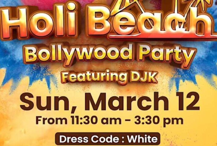 Holi Beach Bollywood Party