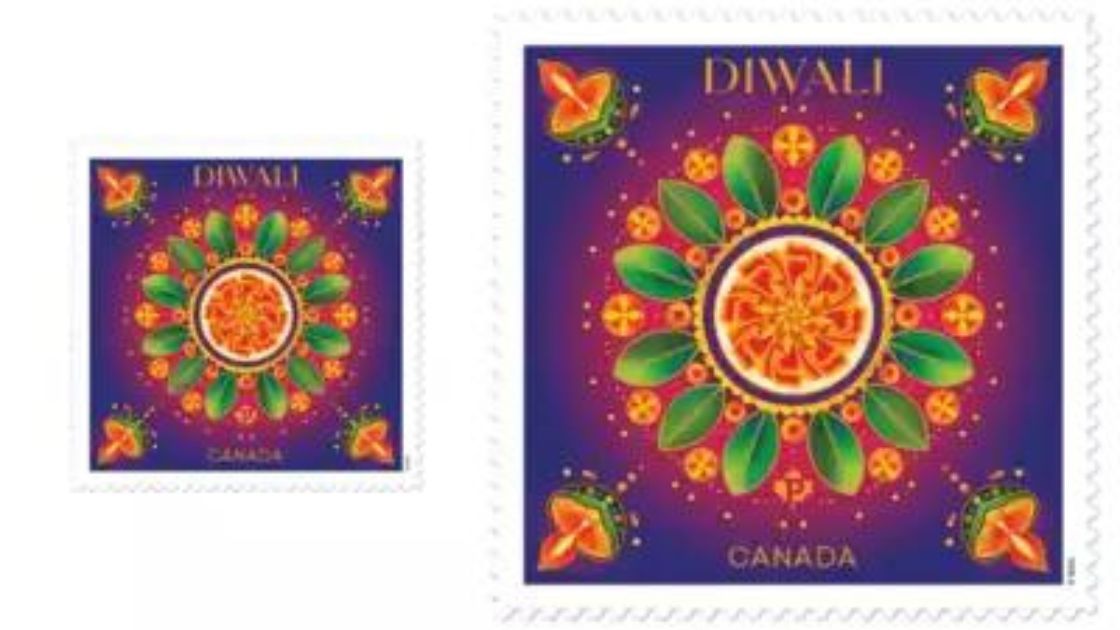 Diwali stamps are now available from Canada Post