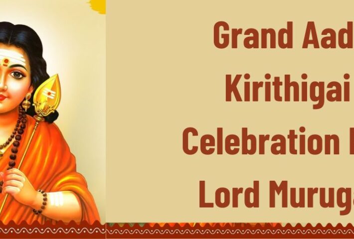 Grand Aadi Kirithigai Celebration For Lord Muruga