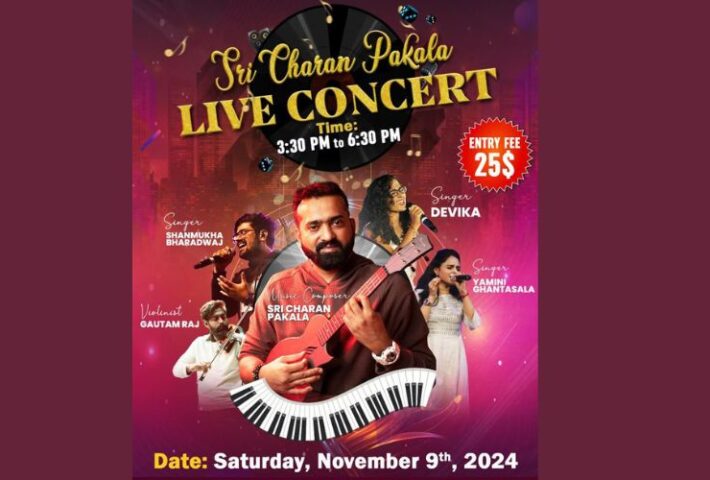 TLCA Sri Charan Pakala Live in Concert in New York