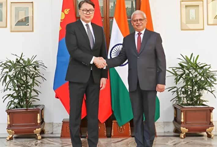 India and Mongolia Review Bilateral Ties, Commit to Strengthening Strategic Partnership