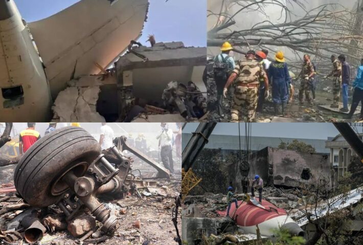 Air India Flight Crashes in Ahmedabad