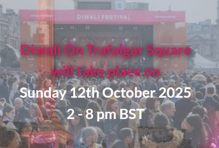 London Shines Bright: Diwali at Trafalgar Square, 12 October 2025