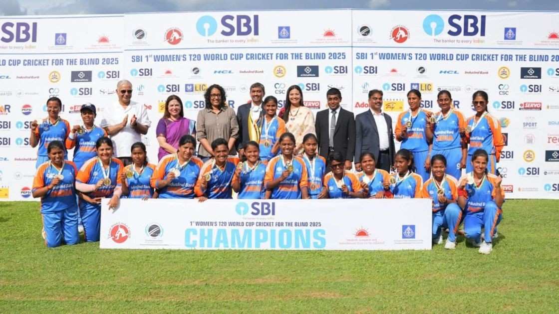 Congratulations to Team India on their remarkable victory in Women’s T20 Cricket World Cup for the Blind 2025