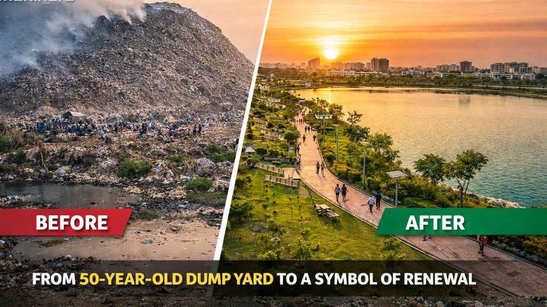 Mahindra Says Chennai Sets an Example as 50-Year-Old Dump Yard Becomes a Symbol of Renewal