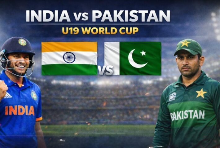 India vs Pakistan U19 World Cup: Spin Brilliance Powers India into Semi-Finals