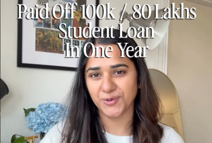 Indian Student Pays Off Rs 80 Lakh US Education Loan in Just One Year, Story Goes Viral