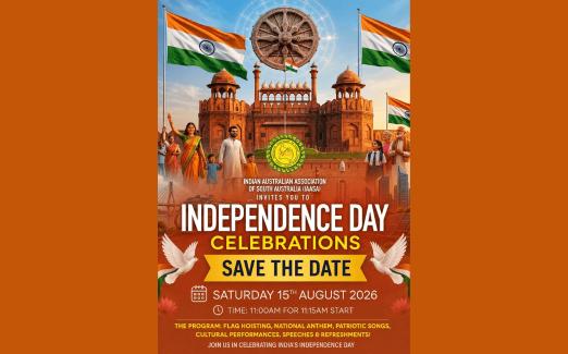 IAASA’s Grand Indian Independence Day 2026 Celebrations in Australia: A Day of Pride and Unity